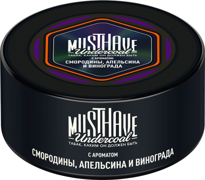 MustHave 125гр Смородина, апельсин и виноград (Black Orange)