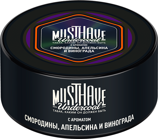 MustHave 125гр Смородина, апельсин и виноград (Black Orange)