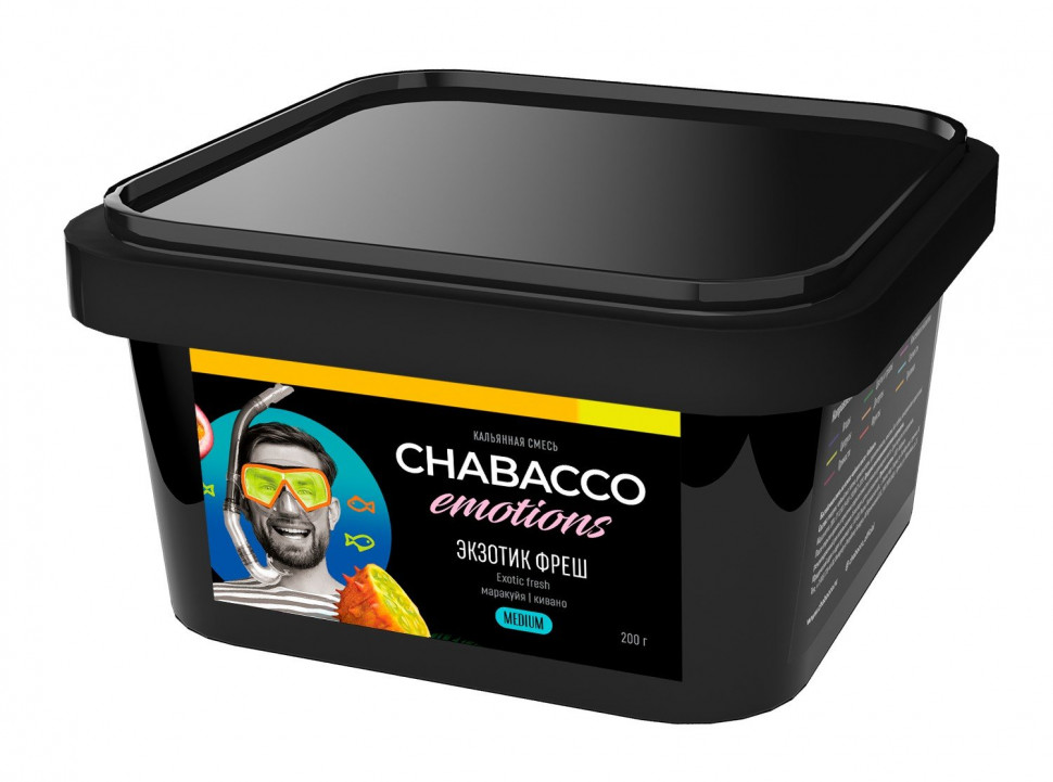 Chabacco Emotions 200гр Medium Exotic Fresh