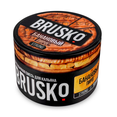 Brusko 50гр Strong Банановый пирог