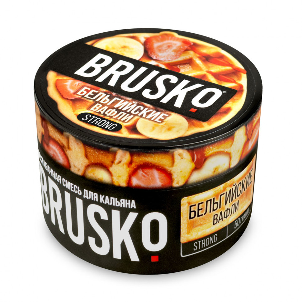 Brusko 50гр Strong Бельгийские вафли