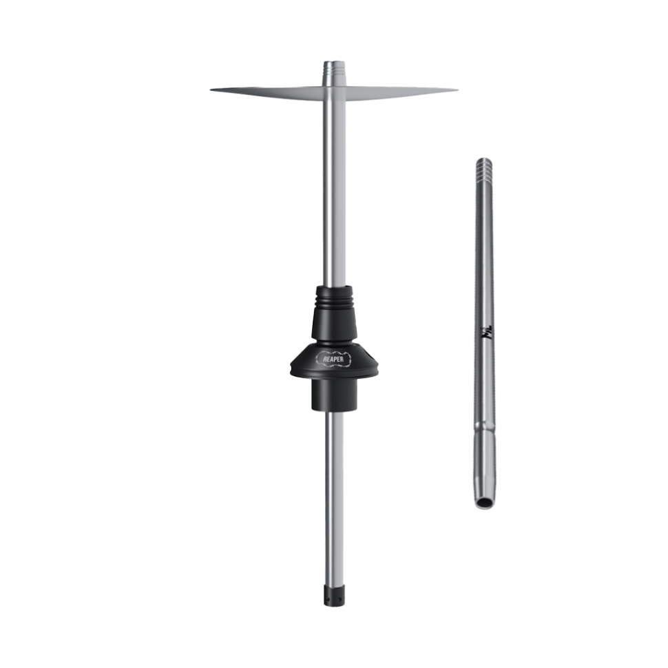 Кальян ML Clan - Reaper Black (Шахта, шланг, мундштук, уплотнители)