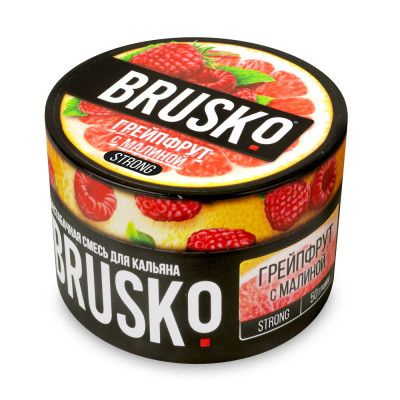 Brusko 50гр Strong Грейпфрут с малиной