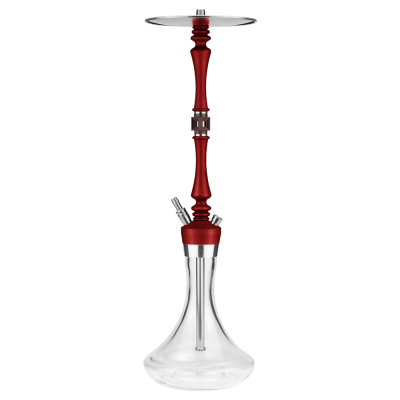 Кальян HOOB - Mars Pro Wine Red x SS (Шахта, колба, шланг, мундштук, уплотнитель)