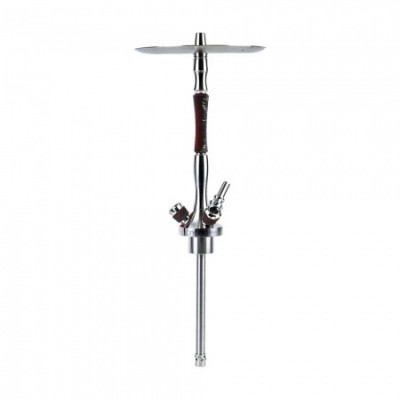 Кальян Union Hookah - Fibonacci Гибрид (Черный/Красный) (Шахта, шланг, мундштук, уплотнители)