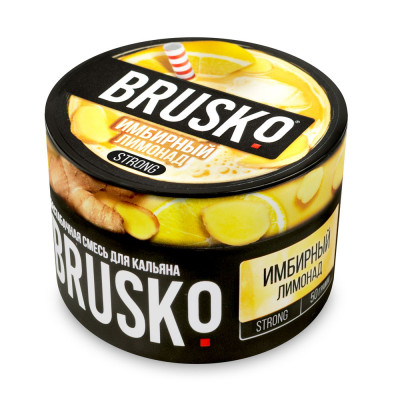 Brusko 50гр Strong Имбирный лимонад