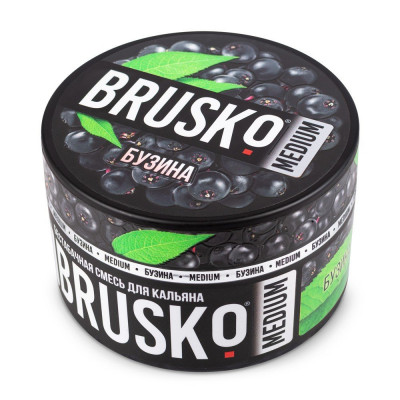 Бестабачная смесь BRUSKO 250гр Medium Бузина