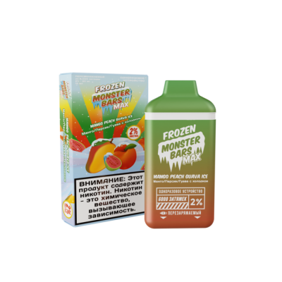 Monster Bars 6000 тяг Mango Peach Guava Ice - Манго персик гуава холодок