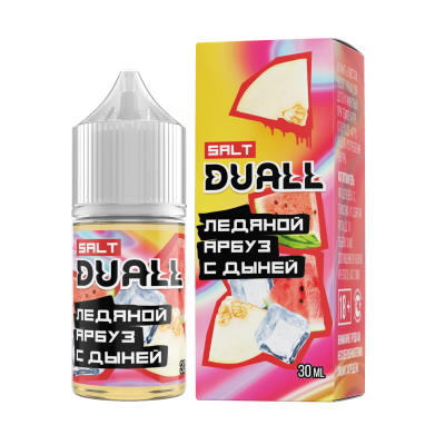 DUALL SALT hard  Ледяной арбуз с дыней 30ml