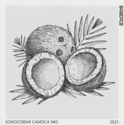 Табак кальянный DOGMA кокосовая самоса 80 гр.