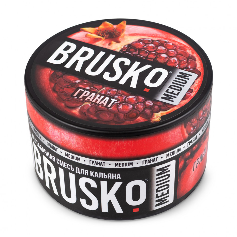 Бестабачная смесь BRUSKO 250гр Medium Гранат