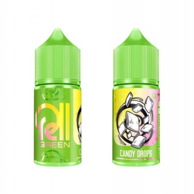 Жидкость Rell Green 30 мл 20мг Strong Candy Drop - Леденцы
