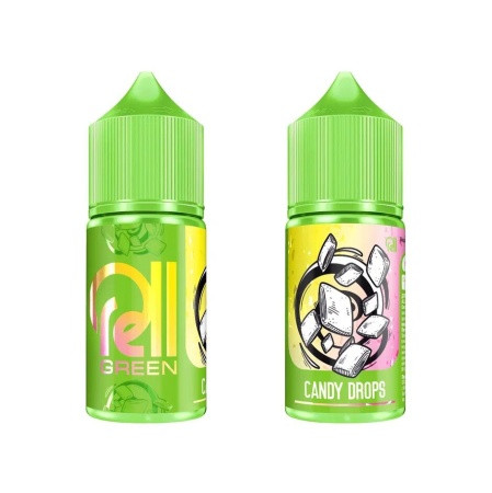 Жидкость Rell Green 30 мл 20мг Strong Candy Drop - Леденцы