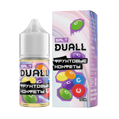 DUALL SALT hard  Фруктовые конфеты 30ml