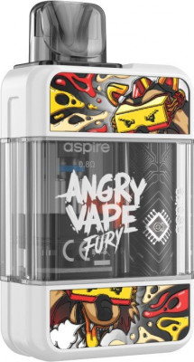 Pod набор Brusko Angry Vape Fury 650 mAh, Белый
