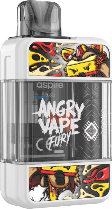 Pod набор Brusko Angry Vape Fury 650 mAh, Белый