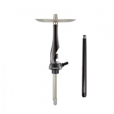 Кальян Koress Hookah - K1L Black Gloss Gold (Шахта, шланг, мундштук, уплотнители)