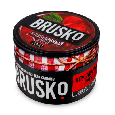 Brusko 50гр Strong Клубничный джем