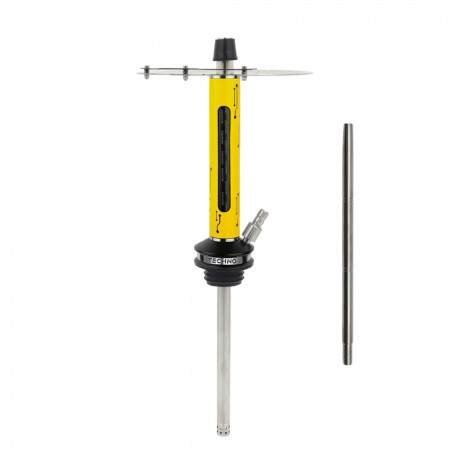 Кальян Geometry Hookah - Techno Yellow (Шахта, шланг, мундштук, уплотнители)