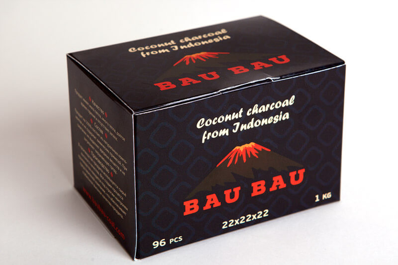 Уголь Bau Bau 22 мм 96шт