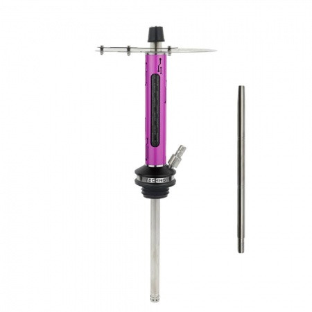 Кальян Geometry Hookah - Techno Violet (Шахта, шланг, мундштук, уплотнители)