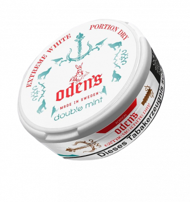 Жевательный табак "ODEN'S" Double Mint 16 г.
