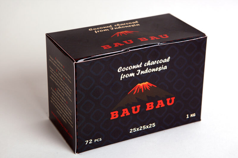 Уголь для кальяна Bau Bau 25мм 72шт