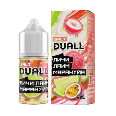 DUALL SALT hard  Личи, лайм, маракуйя 30ml