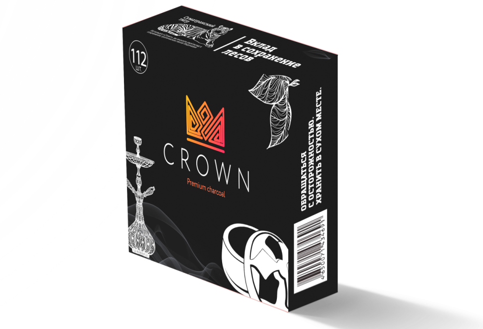 Уголь Crown Kalaud 72шт