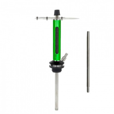 Кальян Geometry Hookah - Techno Green (Шахта, шланг, мундштук, уплотнители)