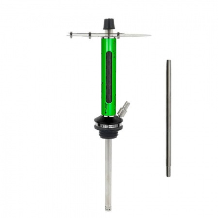 Кальян Geometry Hookah - Techno Green (Шахта, шланг, мундштук, уплотнители)