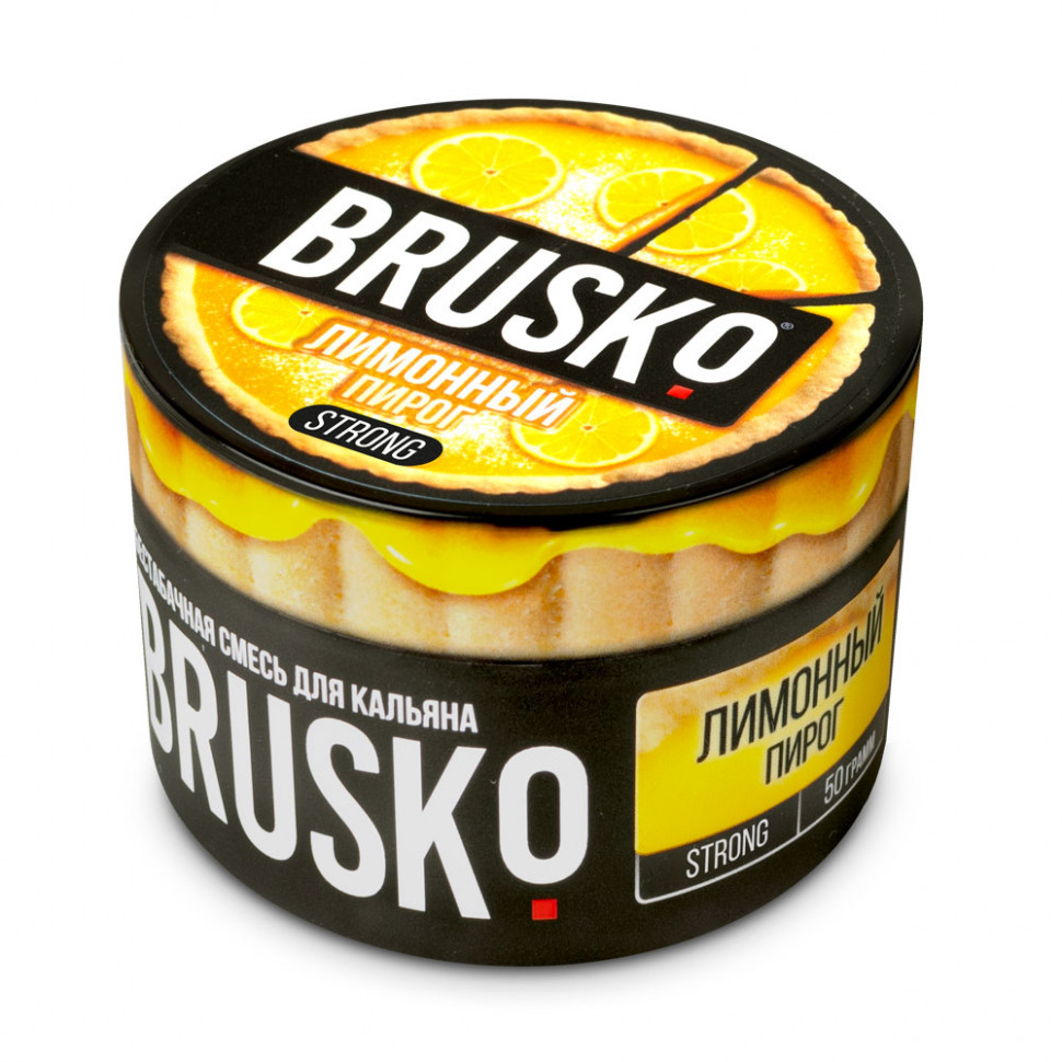 Brusko 50гр Strong Лимонный пирог
