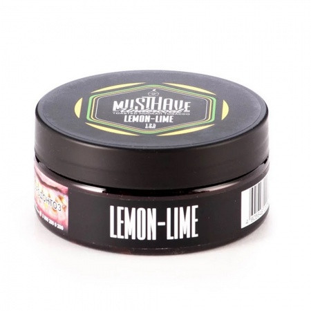 MustHave 125гр Lemon Lime (Маст Хэв Лайм Лемон)