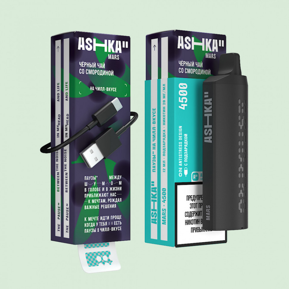 ASHKA MARS(4500) - Черный чай со смородиной