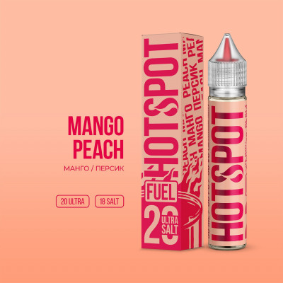 Жидкость salt Hot Spot Fuel 30 мл Mango Peach - Манго персик вт