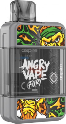 Pod набор Brusko Angry Vape Fury 650 mAh, Серый