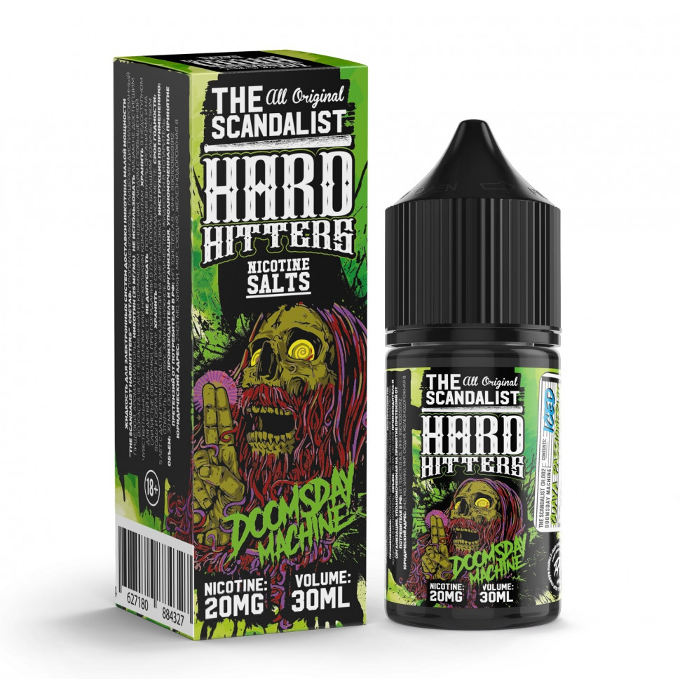 Жидкость The Scandalist Hardhitters 30 мл Doomsday Machine - Гуава маракуйя цитрус холодок
