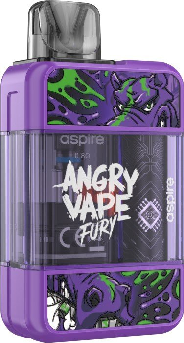 Pod набор Brusko Angry Vape Fury 650 mAh, Фиолетовый
