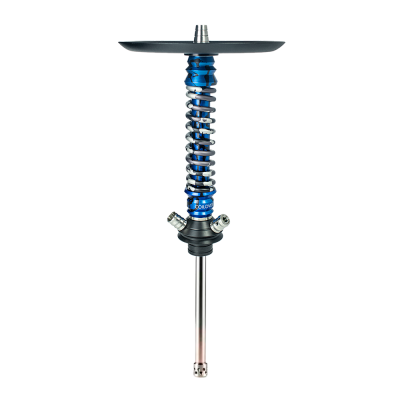 Кальян MAMAY CUSTOMS - Coilovers Mini (Синий сплеш - Серый камуфляж) (Шахта,мундштук)