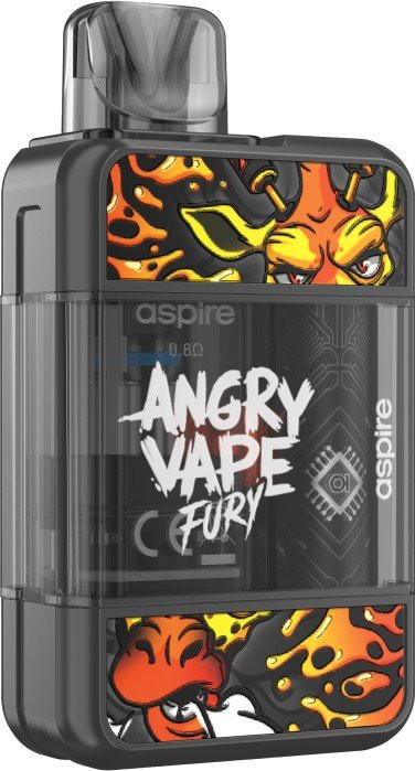 Pod набор Brusko Angry Vape Fury 650 mAh, Чёрный
