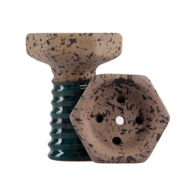 Чаша Тор Evil Screw Bowl Clay (Темно-зеленая)