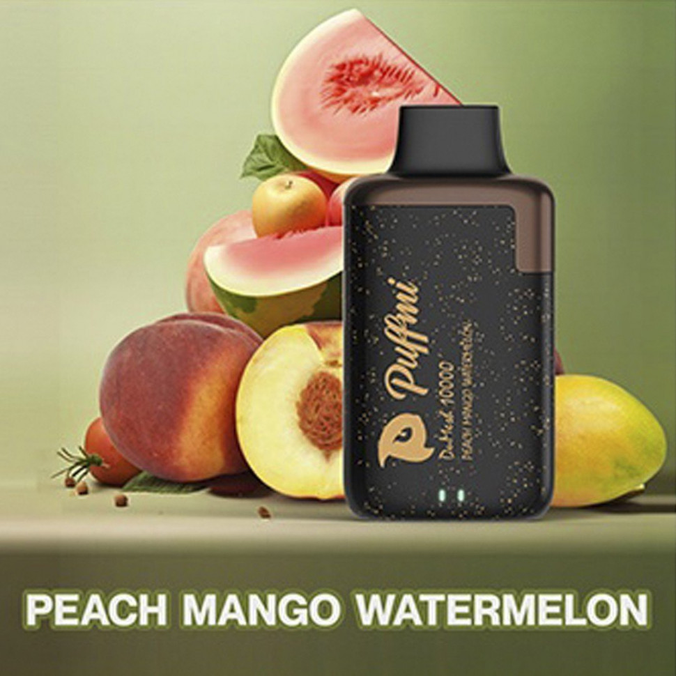 PUFFMI DUMESH 10000 - PEACH MANGO WATERMELON (H-011)