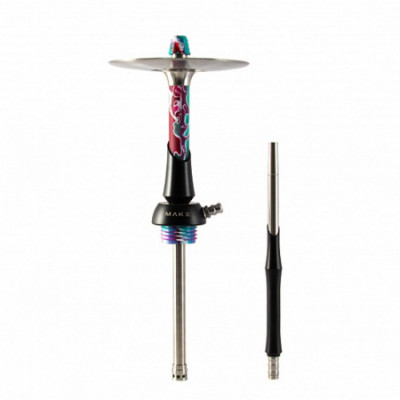 Кальян Make Hookah Acryl - Бирюза (Шахта, мундштук, шланг, уплотнители)