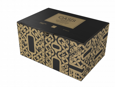 Уголь Oasis 25мм 72шт