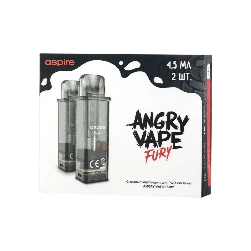Картридж для Brusko Angry Vape Fury (1шт)