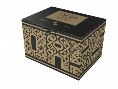 Уголь Oasis 22мм 96шт