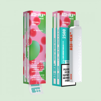 ASHKA MOON(2500) - Клубника Киви