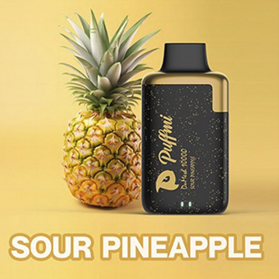 PUFFMI DUMESH 10000 - SOUR PINEAPPLE (H-014)