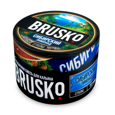 Brusko 50гр Strong Сибирский лимонад