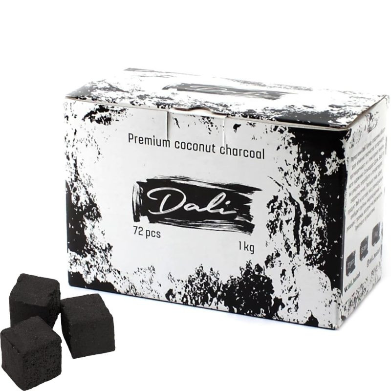 Уголь Dali 25мм 72шт